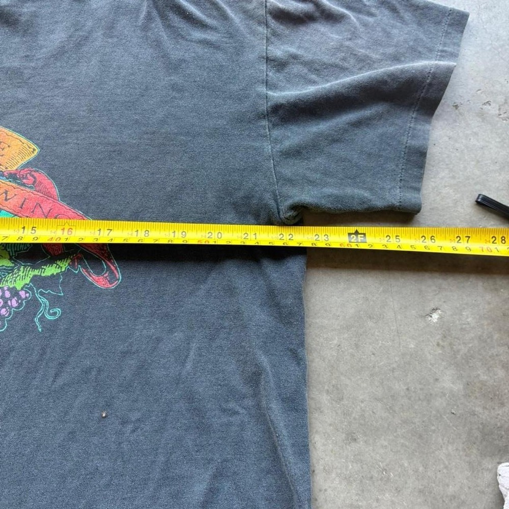 Vintage X-Pensive Winos Band Tee Black Single Stitch Made in USA Brockum - Picture 3 of 5